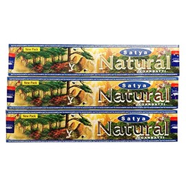 You International SATYA Natural 0.5 oz (15 g), Set of 3