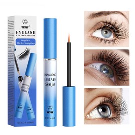 W3W Lash Serum: Serum for Made Available for Longer Thicker Lashes &  Lash, Natural Formula for Eyelash Growth Nourishing, No-Irritating (4ml)