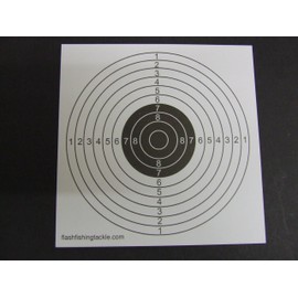 FFT 50 x 14cm 100gsm PAPER TARGETS AIR GUN RIFLE PISTOL BB AIRSOFT SHOOTING PRACTICE