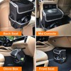 AIMALL Hanging Car Storage Box, Multifunctional Foldable Car Trash Can