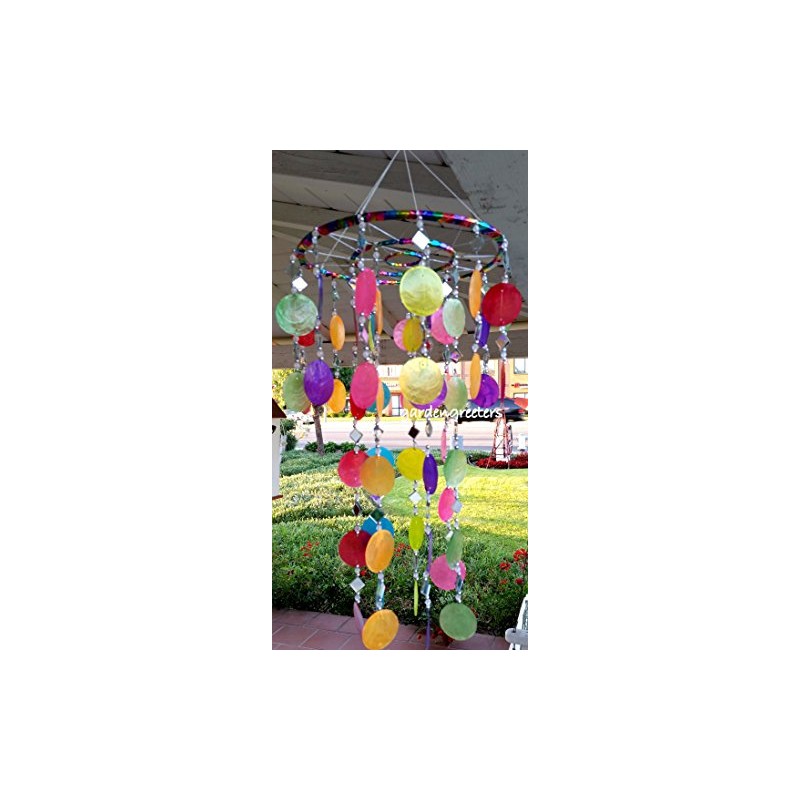 CAPIZ WINDCHIMES-Mixed Colors