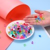 sourcing map 800pcs Fake Ice Rocks Acrylic Black Crystals Gems