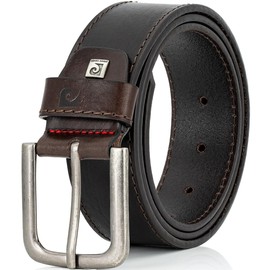 Pierre Cardin Men's Leather Belt, brown