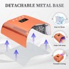 BOMOQING UV Nail Lamp, 78W Cordless LED Nail Dryer for