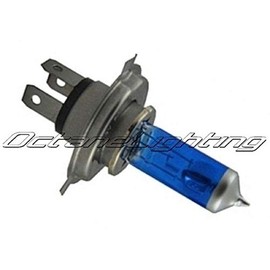 7" Round H6024 Sealed Beam Replacement Chrome Housing LED Projector Headlight Lamps