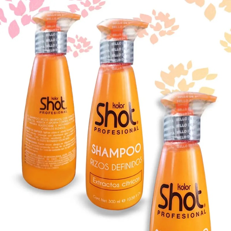 Shampoo Rizos Definidos Sin Sal Con Aceite De Coco Para