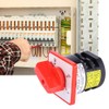 Changeover Switch 20A 380V~4KW HZ5-20/4 L02 6 Terminals Rotary Changeover