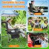 Karenhi 1 Set Beach Camping Chair with Umbrella for Adult