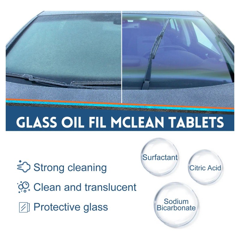 Tabletas Efervescentes Limpiadoras Con Película Eliminadora