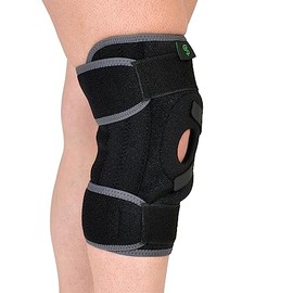 Sportherapy Universal Orthopaedic Knee Support with Flexible Supports and Patella Stabiliser | Knee Brace Men Knee Brace Women Made of Breathable, Micro-Perforated Neoprene | Knee Support