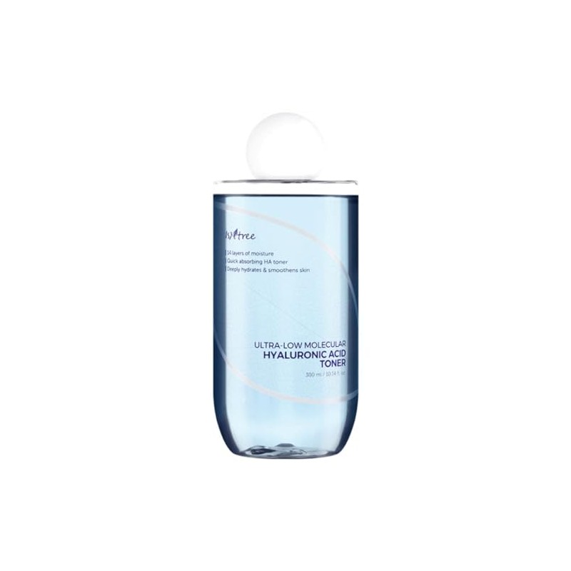 ISNTREE Ultra -Low Molecular Hyaluronic Acid Toner 300ml - Tónico