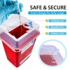 Shop Square Sharps Containers for Home Use, Sharps Disposal, Needle