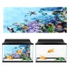 Background Poster Decorative Painting PVC Sticker Landscape Image for Aquarium