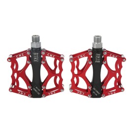1 Pair Mountain Bike Pedals Aluminum Alloy High Speed Bearing Lightweight Non Slip Platform Bicycle Flat Pedals