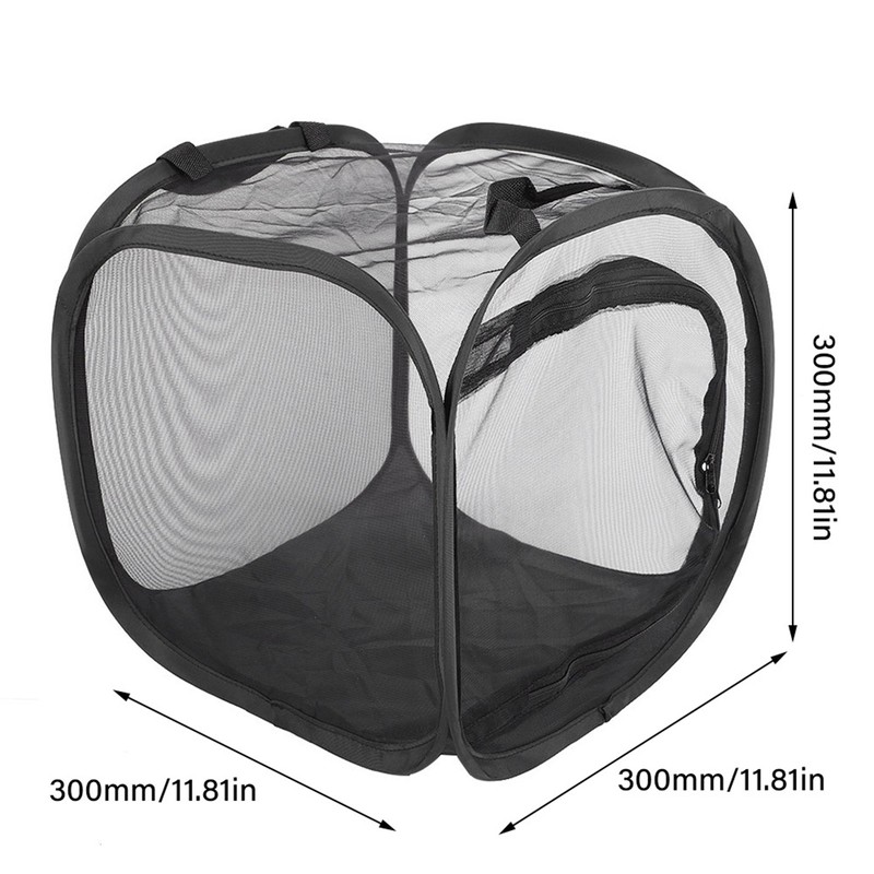 Foldable Stick Insect Cage Housing Enclosure Breeding Cages Net Cloth