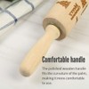 Rolling Pin with Embossing Christmas, XiXiRan Christmas Prage Rolling Pin,