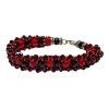 Ilde (pulsera) Tapete Eleguá (negro/rojo) X Pieza