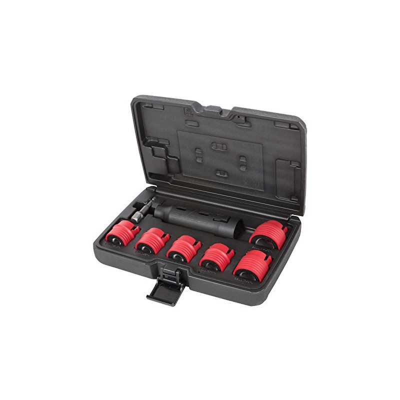 Steelman 8-Piece Automotive Wheel Stud Cleaner Tool Set for Removing