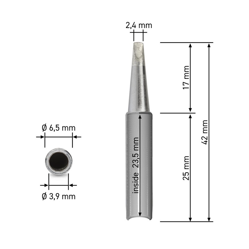 Quick Permanent Soldering Tip Set for 707D+/709D+/969A+/969B+/3103/3104/TS1100 - The Most