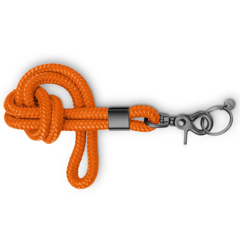 Dinalu, Key Chain, Key Chain with Carabiner with Black Metal,