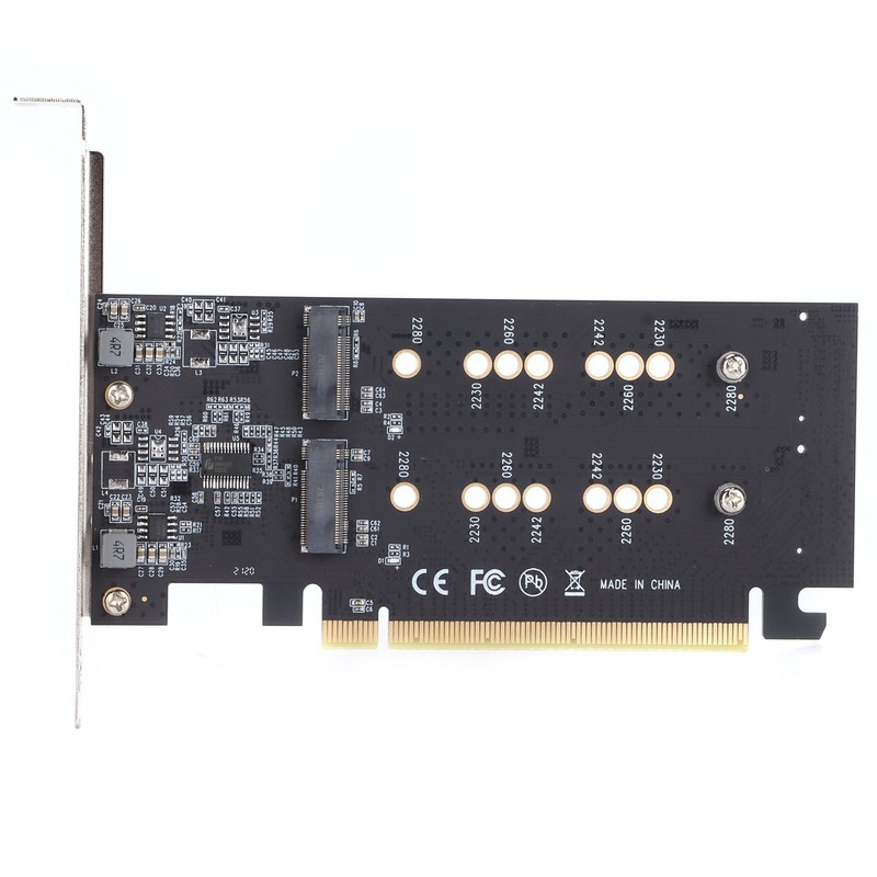 Expansion Card PCI Express 3.0 X16 to M.2 NVME SSD