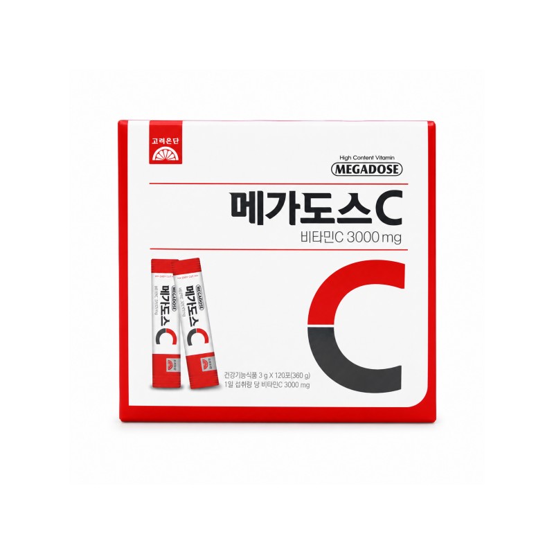 Goryeo Eundan Korea Eundan Megadose C Vitamin C 3000mg 120