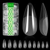 Uñas Postizas, kit Uñas soft gel 500pcs, Tips para uñas