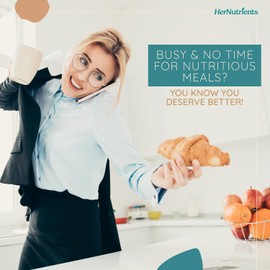 SuperFood Meal Replacement for Women - All-In-One Protein Powder with Greens & Vitamins & Collagen | Chocolate Protein Shake & Supplement Snack for Women's Health, Energy, Focus, Beauty, Mood, No Added Sugar ​​ (1 Sample Packet, Chocolate)