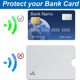 COYUN 24 Pieces Credit Card Case, RFID Blocking Sleeves, Credit Card Case, RFID Blocking Card Sleeves, Colourful RFID Card Holder, RFID Card Protection, Anti-Theft Credit Card Wallets for Men and