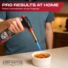 Chef Master Butane Torch Lighter, Refillable Kitchen Torch, Cooking Torch,