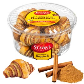 Cinnamon Rolls | Cinnamon Buns | Breakfast Pastry | Rugelach Pastries Cinnamon Croissants | No Coloring Added | Dairy & Nut Free | 13 oz Stern’s Bakery