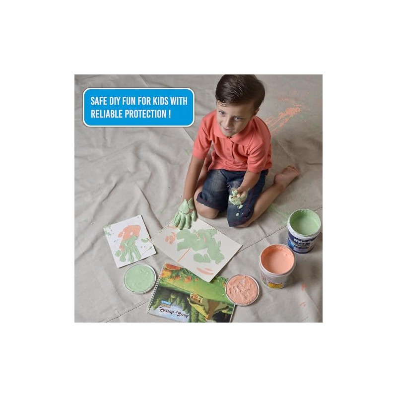 Canvas Drop Cloth - Durable Protection for Painting and Home