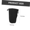 IWOWHERO 4pcs Camera Lens Storage Bag Neoprene Lens Cover Pouch