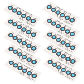 DOITOOL 20Pcs Humidity Indicator Tool Water Activated Color Change Cards for Precise Moisture Detection and Control Portable Humidity Monitoring for Home and Office