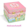 Jewelkeeper Square Music Box, Various Models To Choose From, pink