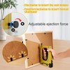 Tuntwcc Picture Frame Stapler with 2000 Refill Points, Point Drivers