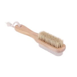 Vaguelly 1Pc Double Sided Pumice Brush Foot Scraping Plate Exfoliating Rock Foot File for Callus Removal Portable Care Tool for Smooth Skin