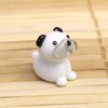 Four Cart CKK439 White Figurine Total Length: 0.7 inches (18