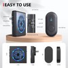 CallToU Hearing Impaired Doorbell with Strobe Light & 55 Melodies,