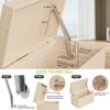 Lid Support Hinge Soft Close Toy Box Hinges Heavy Duty