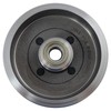 TRQ Rear Brake Drum Set Driver & Passenger Side Compatible