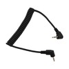 Lightning Sync Cable, 2.5mm Male to Male Coiled Cable Camera
