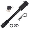 TowWorks 79831 Keyed Unique 5/8" Trailer Hitch Lock with Extra