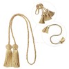 Curtain Tiebacks Curtain Tiebacks Rope Tassel Curtain Holdbacks Silver Gold