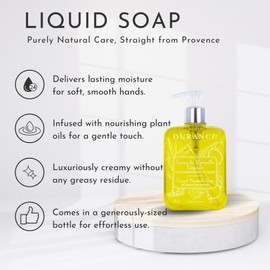Durance Marseille Liquid Soap, Lemon Ginger, 10.1 fl oz (300 ml)