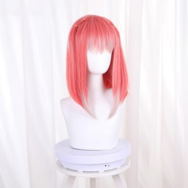 Milky Time Bride Nino Nakano Cosplay Wig, Halloween Anime Wig, Short