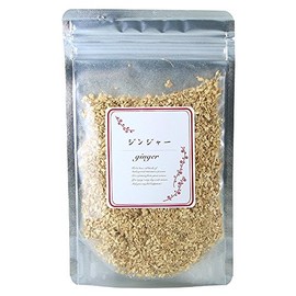 Ginger Cut Tea, 1.8 oz (50 g), Cut Approx. 0.2 inches (5 mm), Dried Ginger Cut, Ginger Tea, Spices, Condiments, Spices, Tea