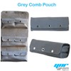 Sheep Shearing Handpiece Leather Comb Pouch 6 Pocket (Grey)