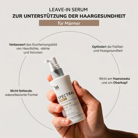 Spectral Men's Hair Density Serum (formerly Spectral.DNC-N) - Lightweight Leave-In for Visibly Fuller, Thicker Hair, Fast Absorbent, Non-Greasy, for All Hair Types, 60 ml