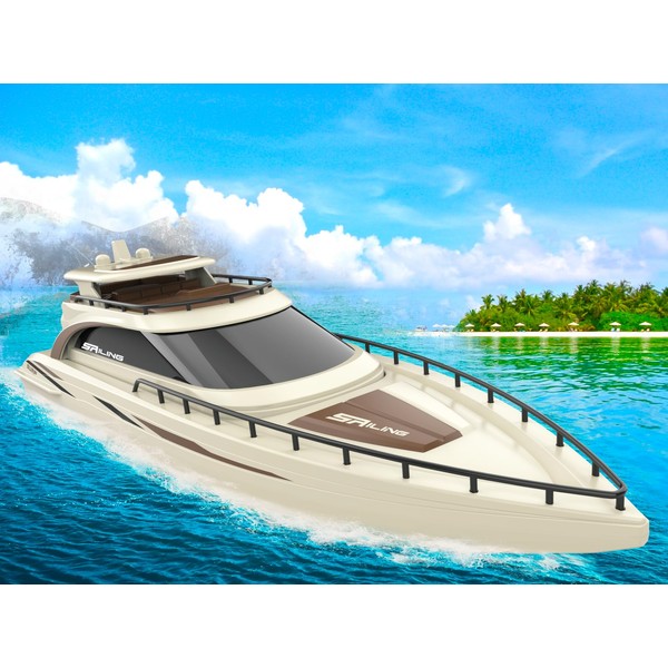 POCO DIVO Luxury Modern Yacht, 1/28 RC Boat, 2.4Ghz Radio